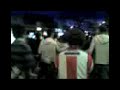 Exeter fans singing in town
