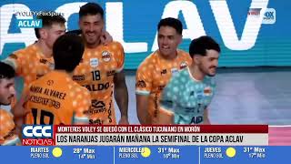 MONTEROS VOLEY SE QUEDÓ CON EL CLÁSICO TUCUMANO EN MORÓN
