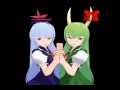 【東方】Bad Apple!!【MMD】+ Lyrics