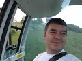 Fabulous cable-car in Skopje to the top of Vodno Mountain (1066 m) with fast ascending (7 minutes). Magnificent view around.