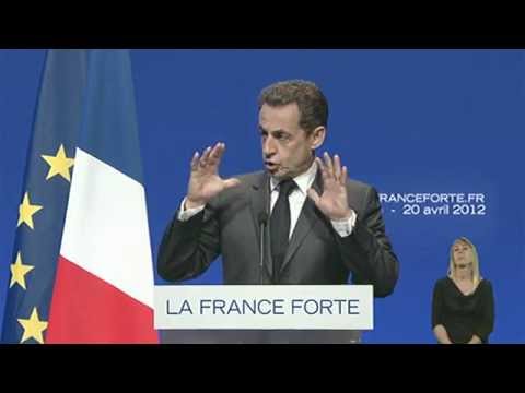 Discours de Nicolas Sarkozy