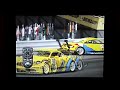 I was beaten up on the track!!!I braked hard, locked up a bit but still OK... Then some numnut shunts me up the rear and I had no choice but to use the other cars as a barrier wall. I tried to go again, but lost it, then got hit once more.Notice that the force of impact at 00:17 clips my front panel/bumper back into place (yay)