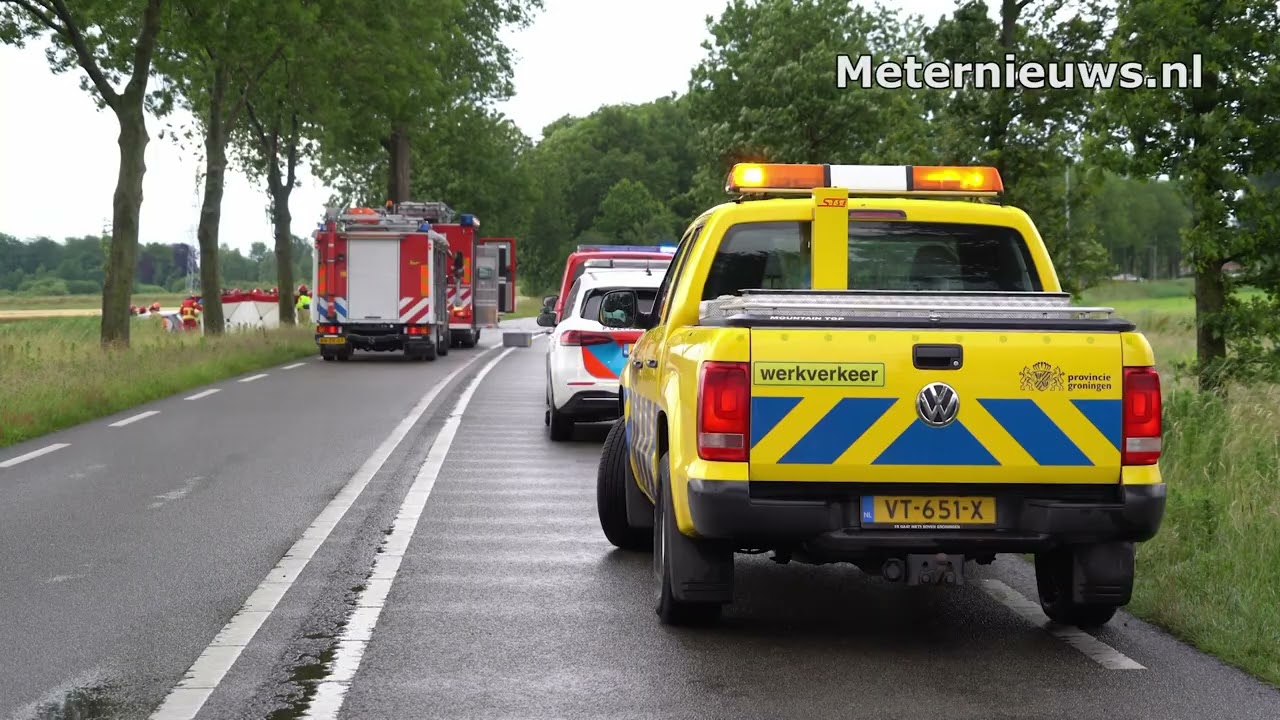 Dodelijk ongeval in Blijham(Video)