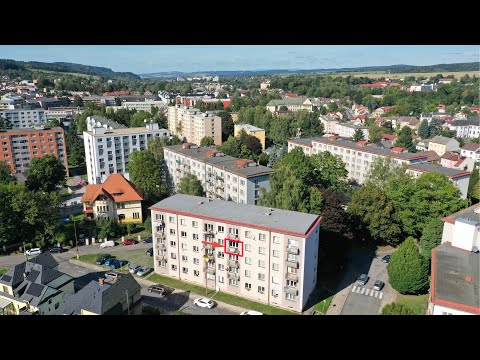 Video DB 3+1, 63,8m2, Česká Třebová – Nové náměstí 1752