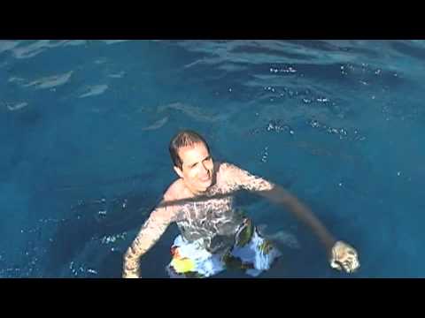 Zwemmen bij de blue caves