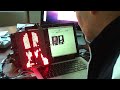 Sure Electronics 2416 LED Matrix + Arduino & MaxMSP = 1536 LEDs
