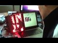 Sure Electronics 2416 LED Matrix  + Arduino & MaxMSP = 1536 LEDs