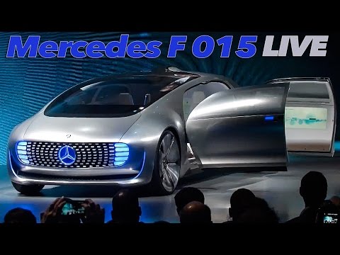 Mercedes Benz F 015 Luxury in Motion | LIVE PREMIERE CES 2015