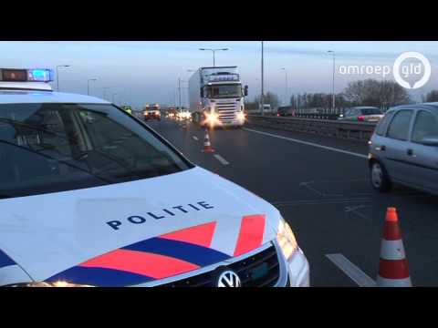 Motorrijder overleden ongeval A12 Duiven