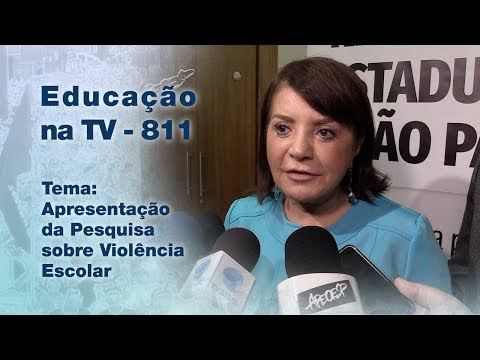 Apresentação da Pesquisa sobre Violência Escolar