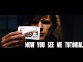  Now You See Me card trick Tutorial. 
