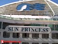Sun Princess Cruise Ship In Vancouver On World Tour