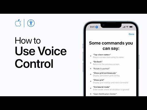 How to use Voice Control on iOS