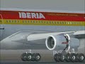 FS9 Airbus 340 PSS  Autolanding  (GCTS)