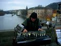 Zoltan playing \"Moldau\", of Smetana, with a Glass Harp