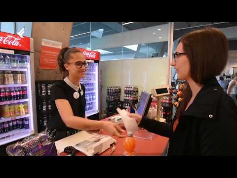 Wie die Getränke zum Gate kommen