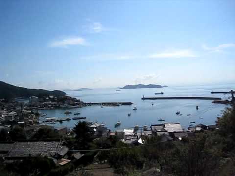 広島県鞆の浦 TOMONOURA PONYO ON THE CLIFF