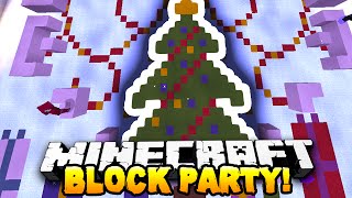 Minecraft - CHRISTMAS BLOCK PARTY! - w/ Preston&Vikkstar123