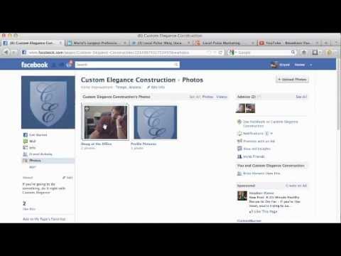 how to upload photos on m facebook