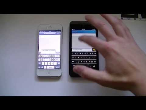 BlackBerry z10 vs Apple Iphone 5 da EsperienzaMobile