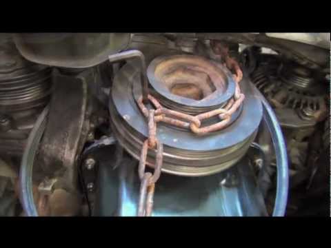 Remove/install Crankshaft Pulley Bolt on Honda