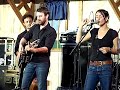 The waifs performing \