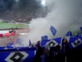 Klassiker : FC Bayern München HSV Hamburg Choero im Olympiastadion Fans mit Bengalo ! Genial !!!