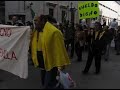 manifestación de la plataforma de carteros manifestación de la plataforma de carteros
