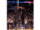 John Thompson III cuts down the nets. John Thompson III cuts down the nets.