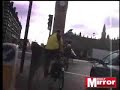 David Cameron Breaking the Law on his Bike.