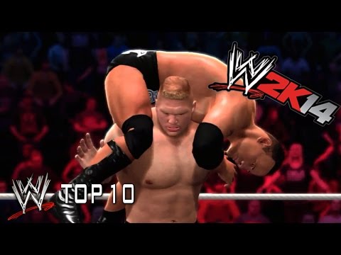 Brock Lesnar's Signature Moves - WWE 2K14 Top 10