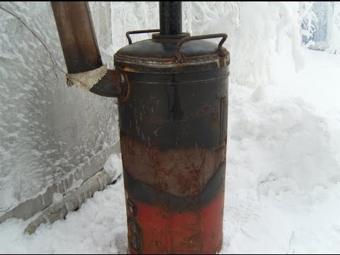 Котел на дровах из баллона Котел на дровах из баллона