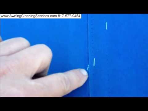 how to patch awning canvas