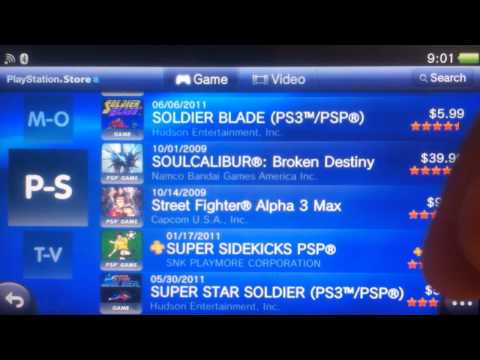 how to sign into playstation network on ps vita