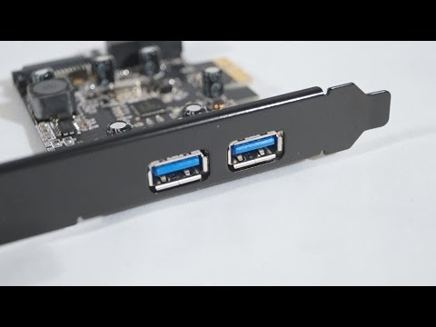 how to install a usb 3.0 pcie card