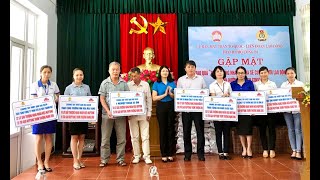 Trao quà “Tháng công nhân”, chia sẻ cùng người lao động bị ảnh hưởng bởi dịch Covid-19