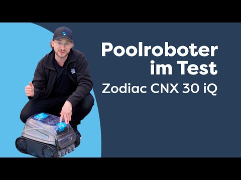 Poolroboter Zodiac CNX 30iQ - Unser erster Eindruck (inkl. Testlauf im Pool)