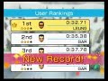 0:32.71 seconds 3 star professional in wii fit ski slalom. performed by leung www.acgamesonline.com