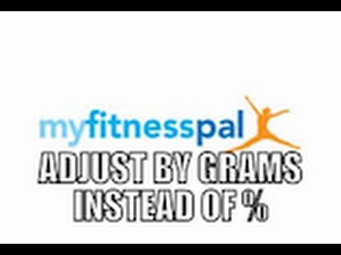 how to adjust macros on mfp