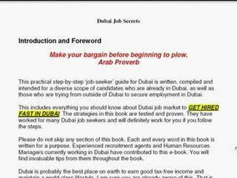 how to get a job in dubai from india