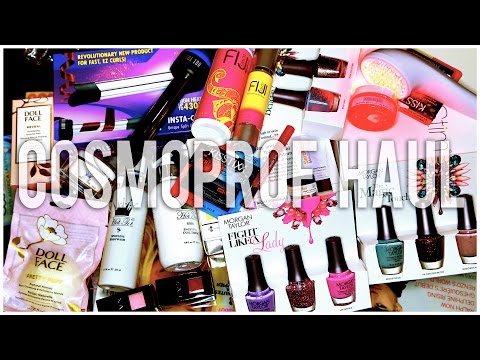 haul - This is such an exciting Haul for me because it's featuring brand new products that are creating some serious buzz in the beauty world! These are my favorites that I discovered at Cosmoprof...