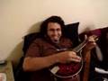 polynesian and his mandolin