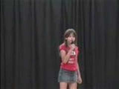 Carina sings "The Wizard and I" at ...
