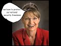 Sarah Palin does a Suzanne Vega song