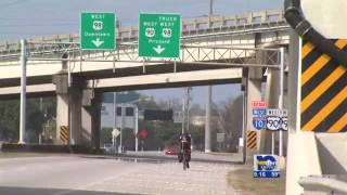 Cyclist crosses country for charity