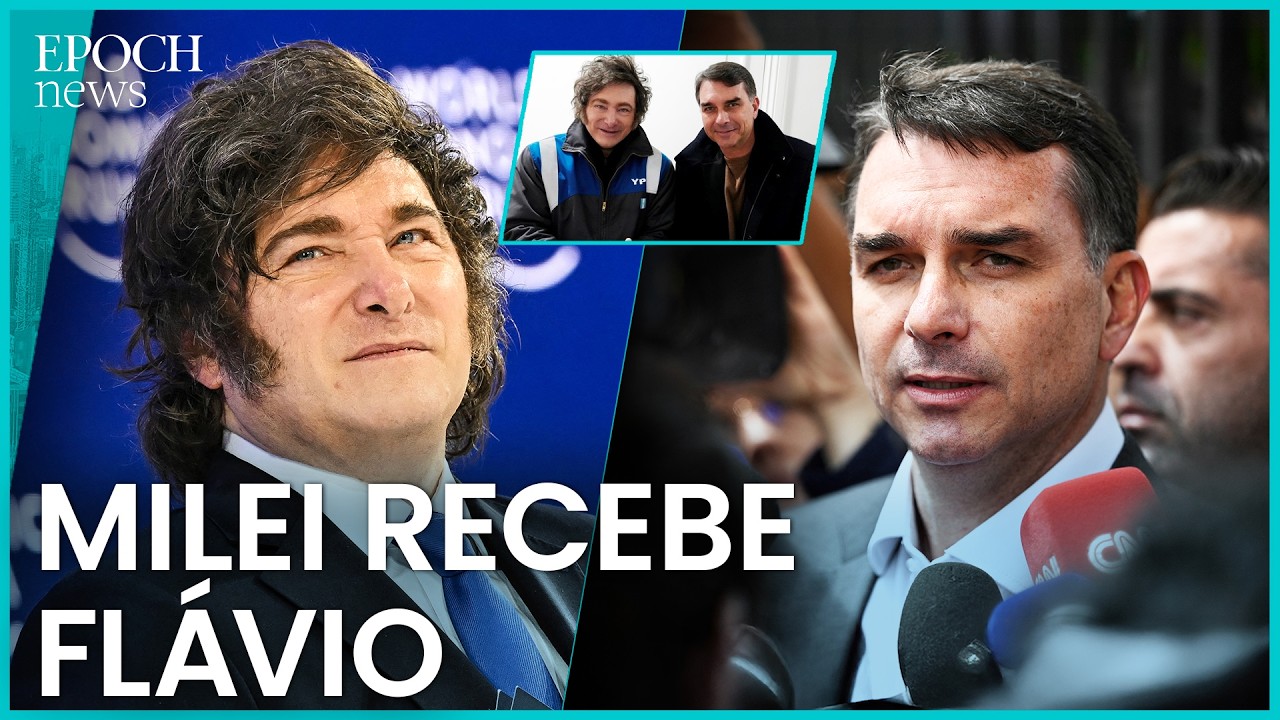 Flávio encontra Milei para articular cooperação política e reforçar laços na América do Sul