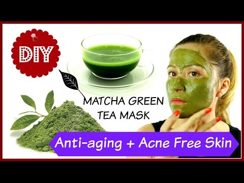 DIY Matcha Green Tea Mask: Super anti-aging + Acne Free Skin