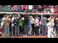 Johnny Manziel throws out the 1st pitch at Rangers ...