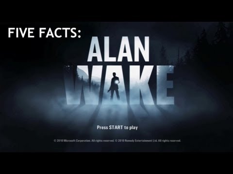 alan wake - Jack and Geoff visit Bright Falls and learn Five Facts about Alan Wake!