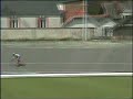 chute cycliste course aux points piste